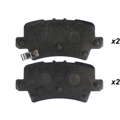 Bremsbelagsatz hinten