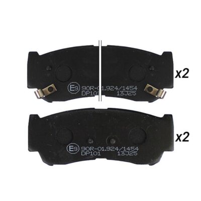 Bremsbelagsatz hinten