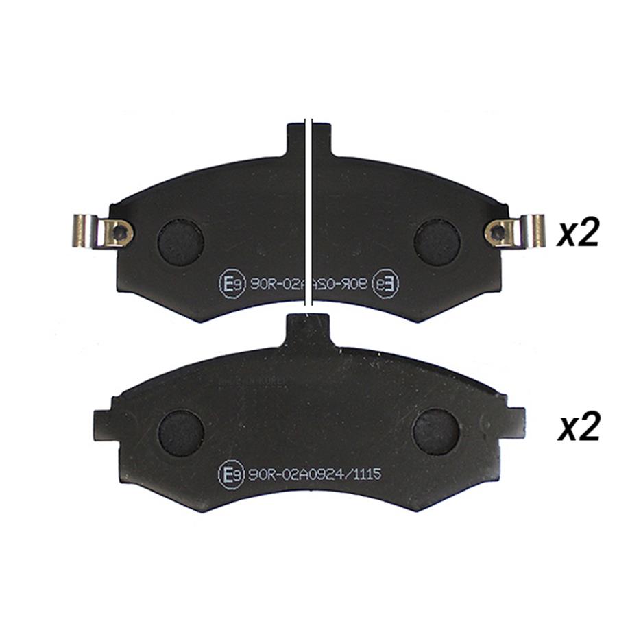 Bremsbelagsatz vorne