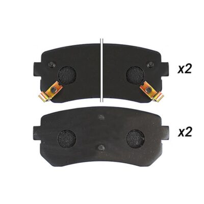 Bremsbelagsatz hinten