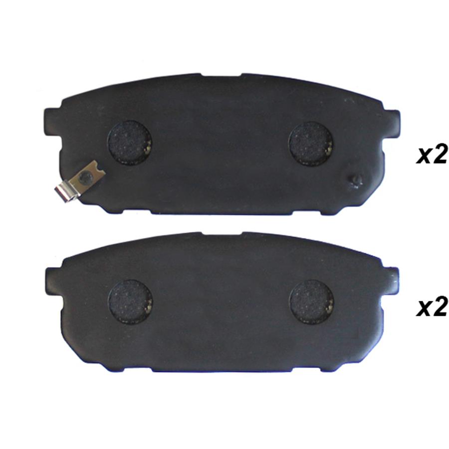 Bremsbelagsatz hinten