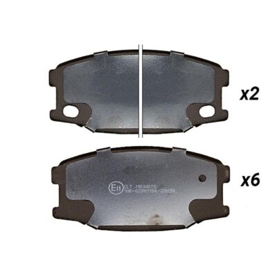 Bremsbelagsatz vorne/hinten