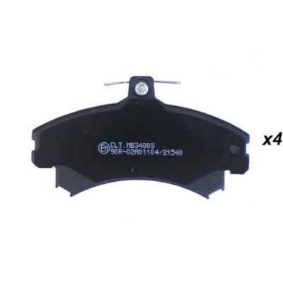 Bremsbelagsatz vorne