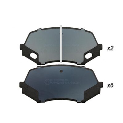 Bremsbelagsatz vorne