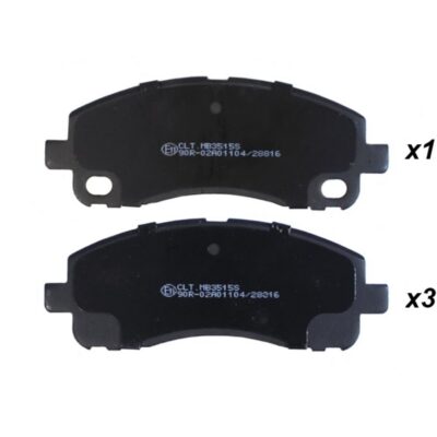 Bremsbelagsatz hinten für Mitsubishi  Canter FB83B 3C11 Bj. 05-09