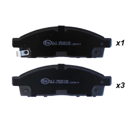 Bremsbelagsatz vorne