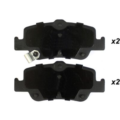 Bremsbelagsatz hinten