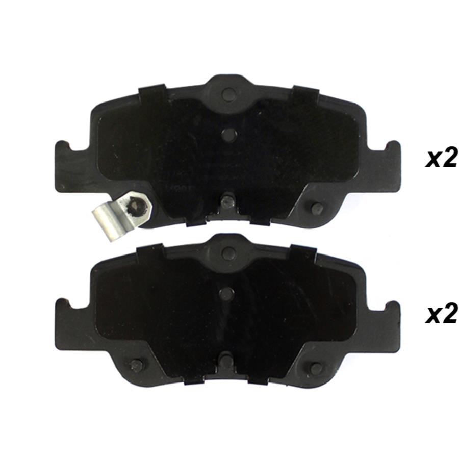 Bremsbelagsatz hinten