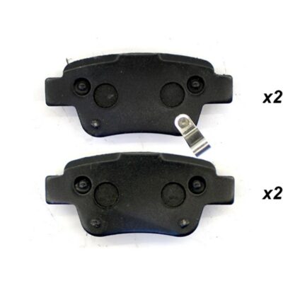 Bremsbelagsatz hinten