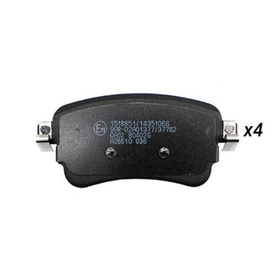 Bremsbelagsatz hinten