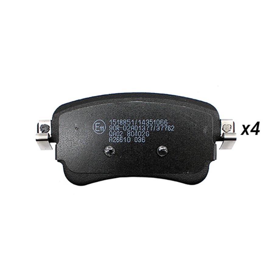 Bremsbelagsatz hinten