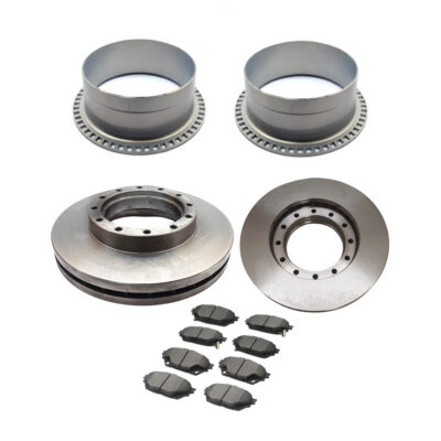 Bremsscheiben + ABS Ring Set für Mitsubishi