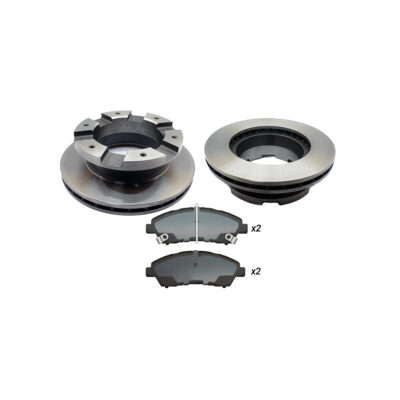 Bremsscheibensatz Hinterachse passend für MITSUBISHI CANTER FUSO FEA0