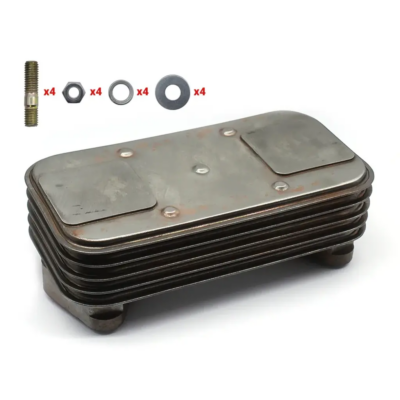 Ölkühler für Mitsubishi Canter – Einlass/Auslass 16 mm  OEM: MK667383  MX963459