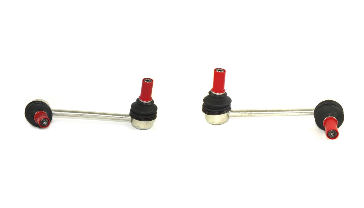 Stabilisatorlenker Satz vorne links + rechts passend für Mitsubishi Fuso Canter FE859 E-5 / Temsa Prestij 12> MB01-S227B-MB01-S228B-Satz